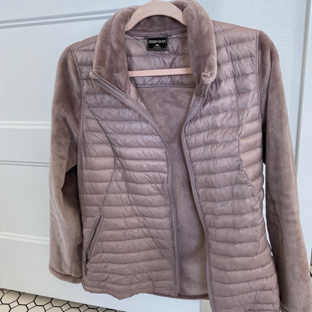 Mauve jacket (from Costco)